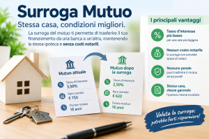 Surroga del mutuo: come valutare se conviene cambiare banca